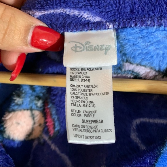 Disney Womens Eeyore sleep top. - Picture 2 of 3